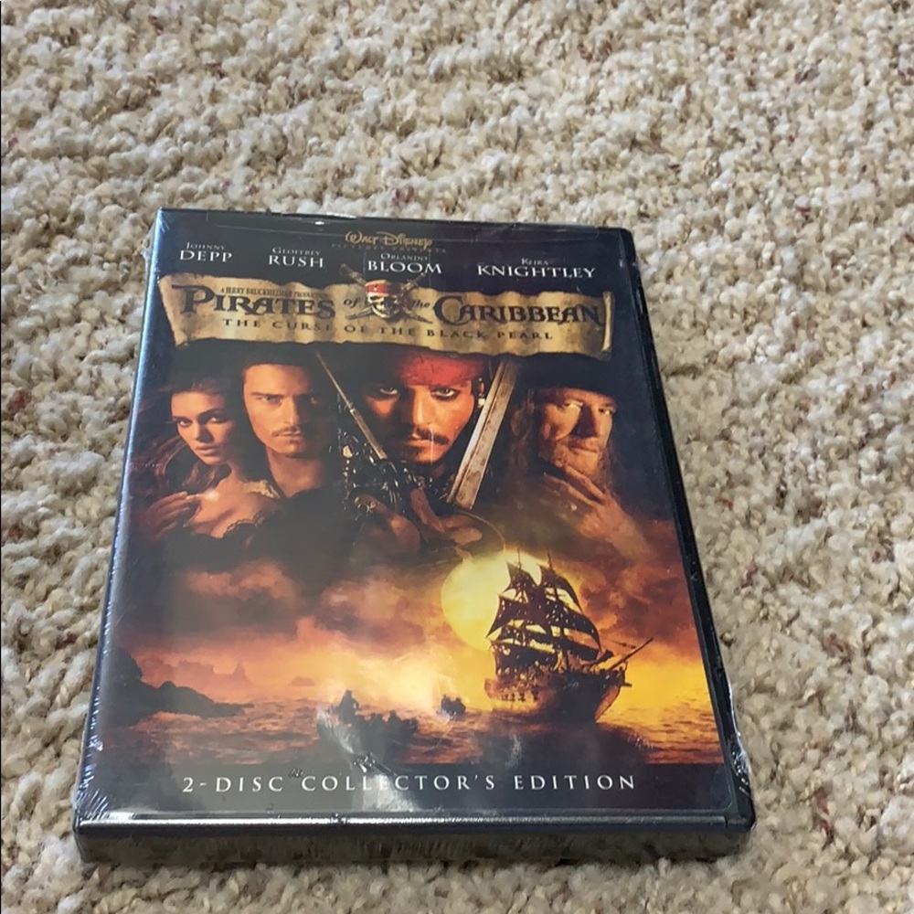 NWT Pirates of the Caribbean DVD